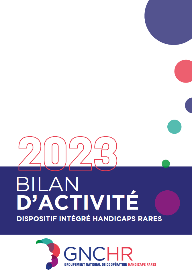 Image d'illustration où est indiquée Bilan d'activité 2023 du dispositif intégré handicaps rares